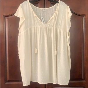 BNWT boho peasant top✌🏻